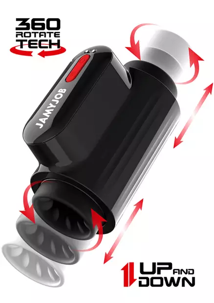 Jamyjob Vortex Masturbaattori - Motoroidut masturbaattorit - 8435566047572 - 2