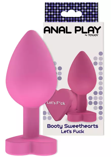 Pisaranmallinen anustappi, pohja syd=C3=A4men, muotoinen - Anustapit - 8713221837219 - 1