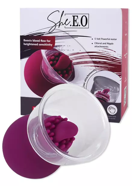 Vibrating & Rotating Pumppu - Vaginapumput ja klitorispumput - 8713221842619 - 1